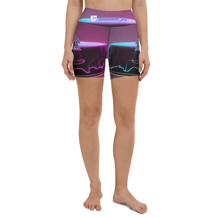 Blackknight513 All-Over Print Yoga Shorts product image (2)
