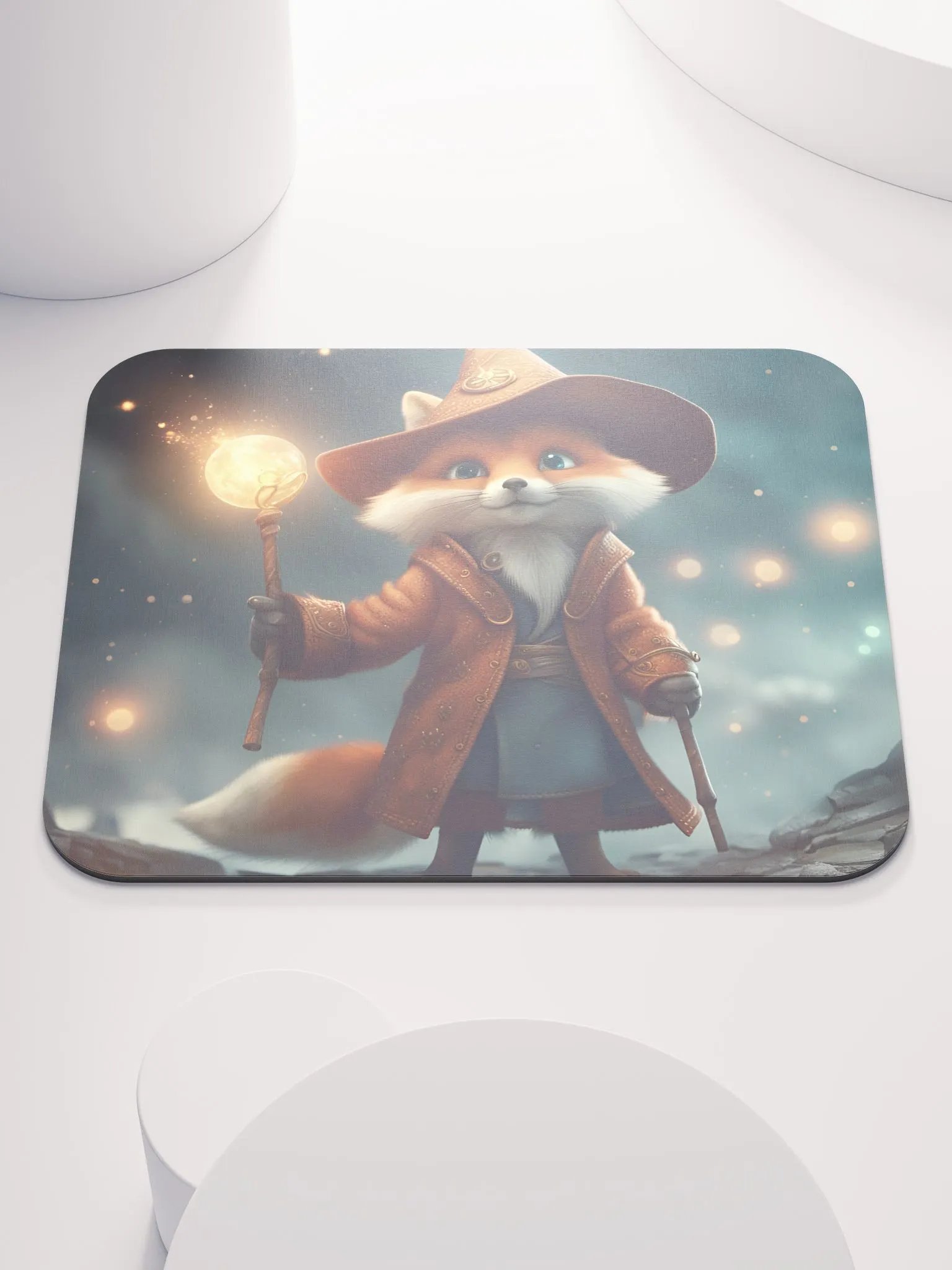 Fox Wizard Mouse Pad product image (1)