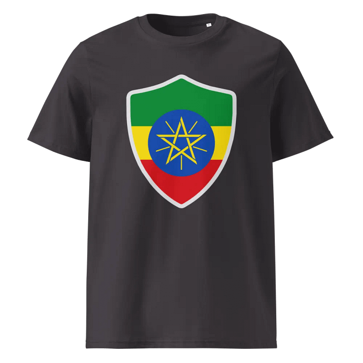 Ethiopian Pride Emblem Organic Tee product image (5)