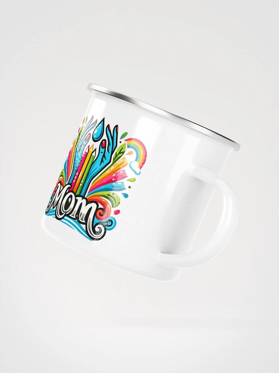 Artistic MOM Enamel Mug product image (3)