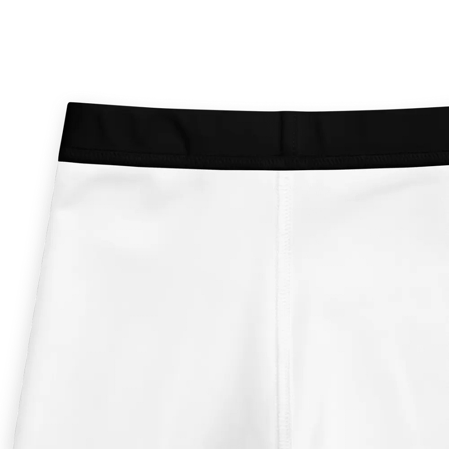 Kids Leggings | Black with White Text/Logo product image (4)