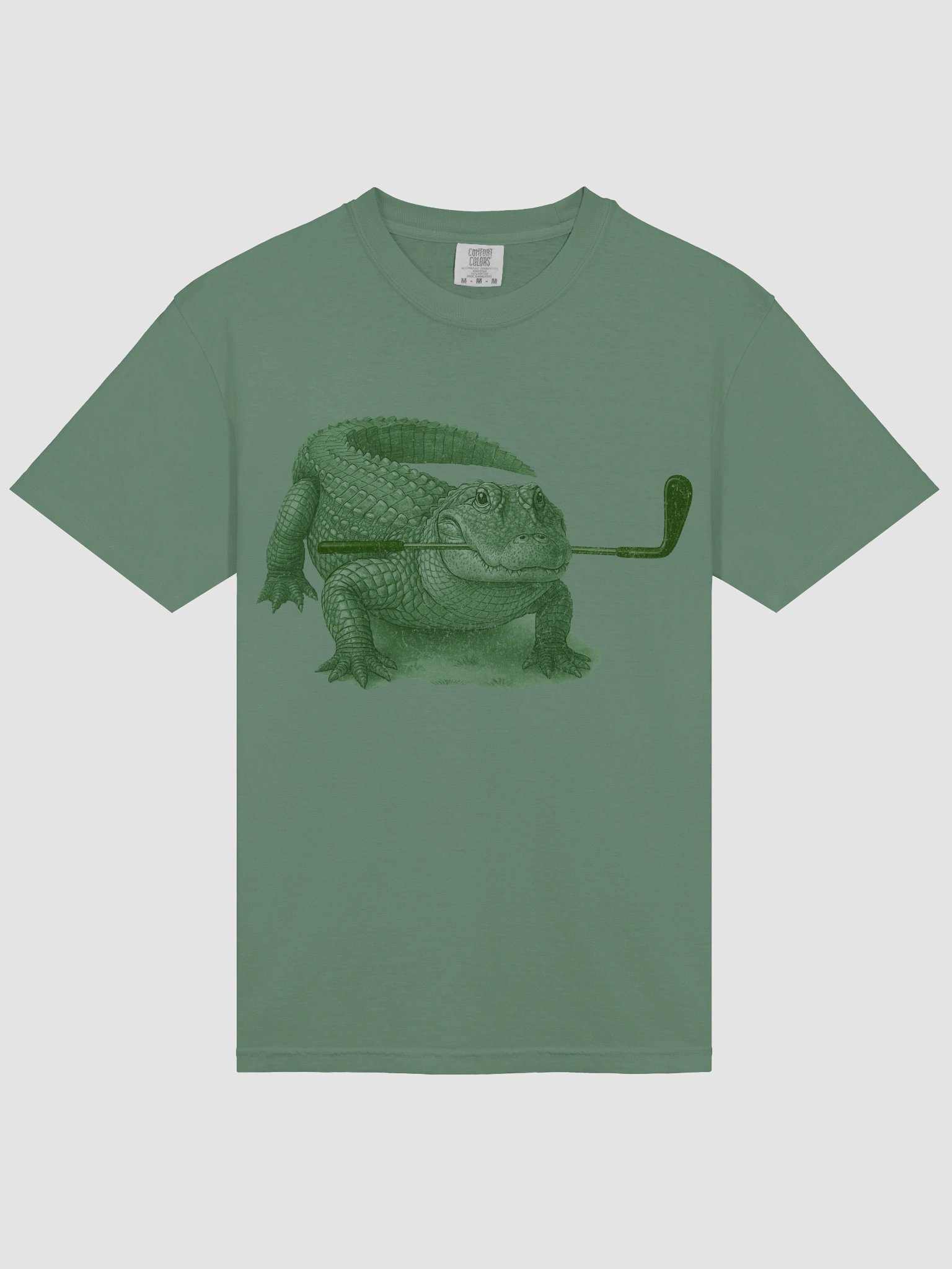 Golfing Gator Cotton Tee product image (24)