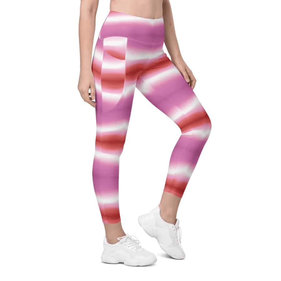 Sunset Stripe Leggings product image (12)