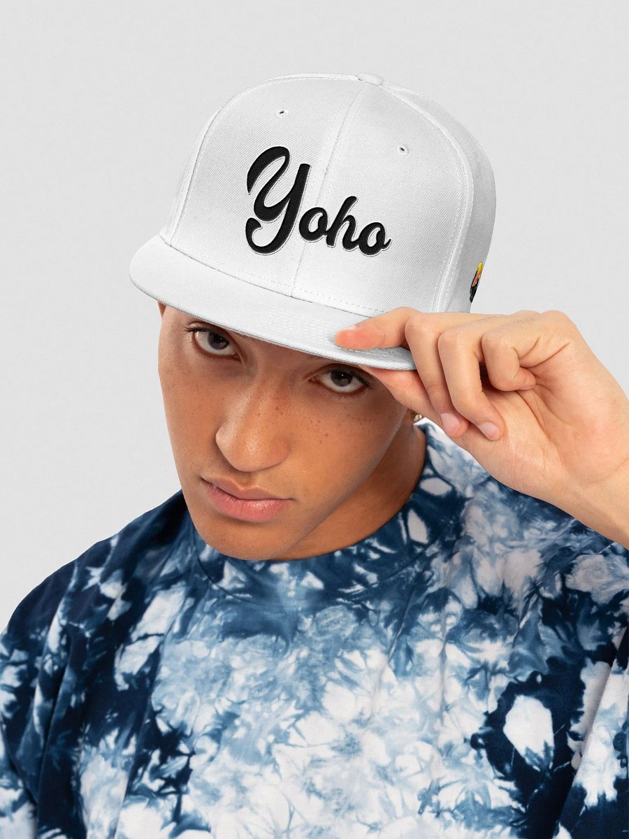 Yoho Dark Wool Snapback Cap product image (28)