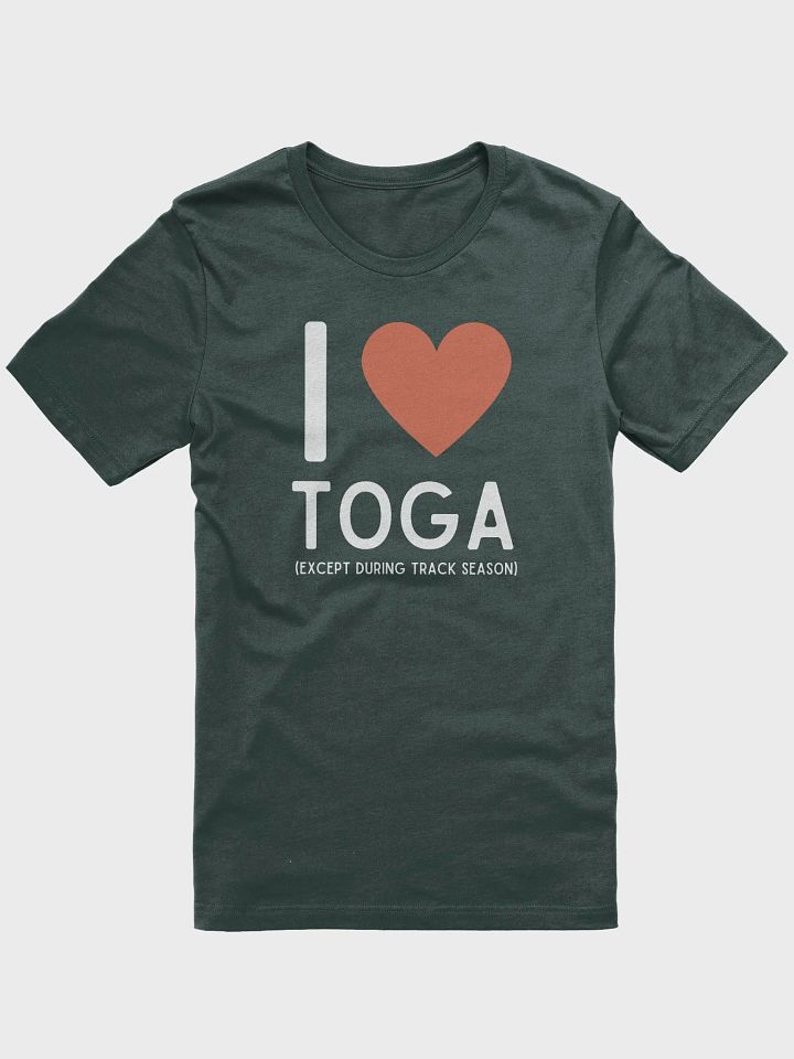 I ❤️ TOGA Bella+Canvas Supersoft T-Shirt product image (1)