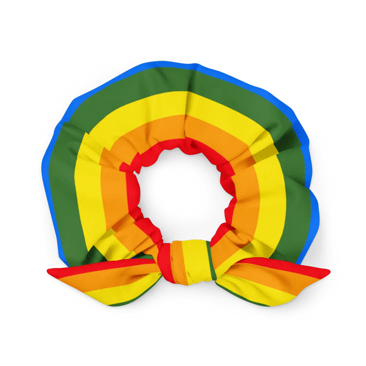 Vibrant Spectrum All-Over Print Scrunchie product image (1)