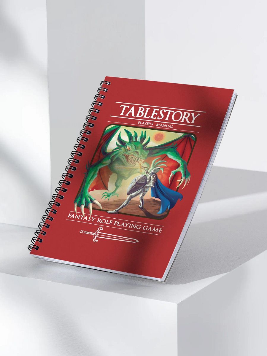 Tablestory Players Manual Spiral Notebook product image (4)