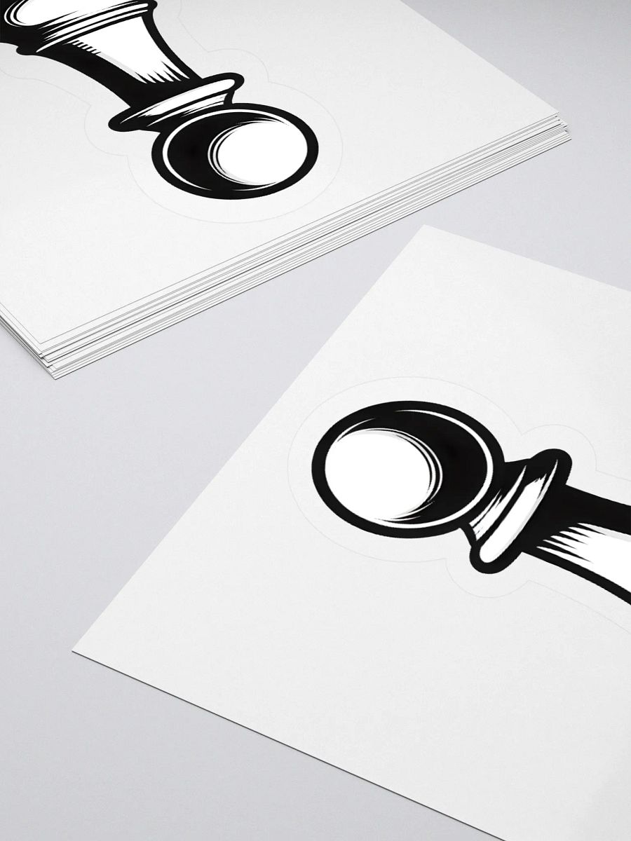 Classic Chess Pawn Piece sticker product image (4)