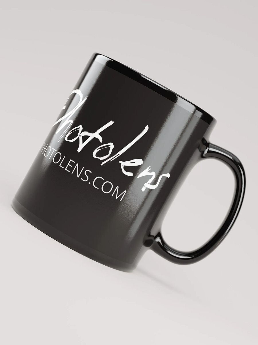 Taza negra brillante product image (8)
