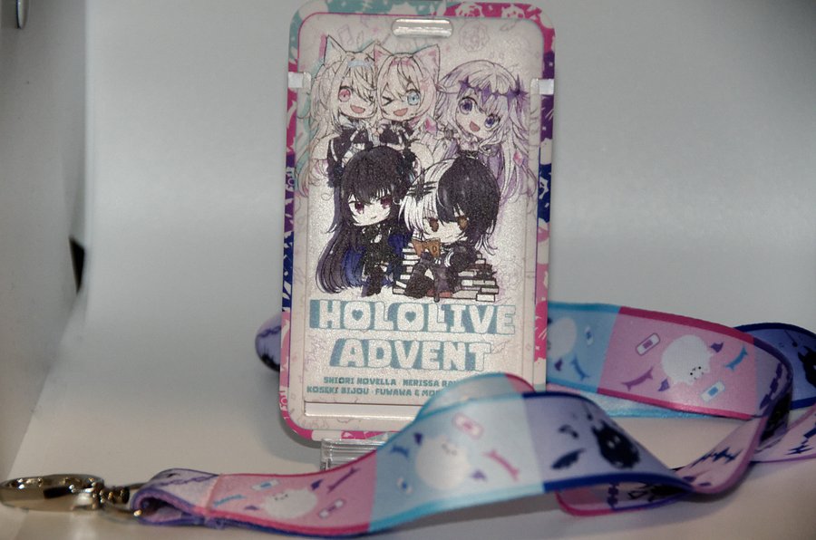 Set: Holo Advent Charm Set (4pc.), Lanyard, Card Case product image (3)