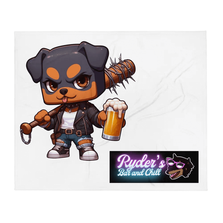Ryder's Bar and Chill Throw Blanket product image (1)