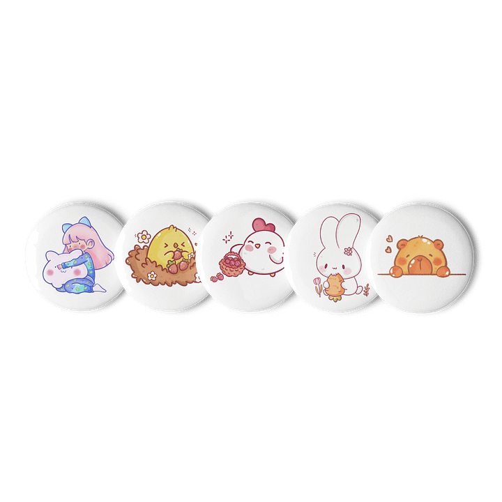 Kawaii Pin Button Set product image (1)