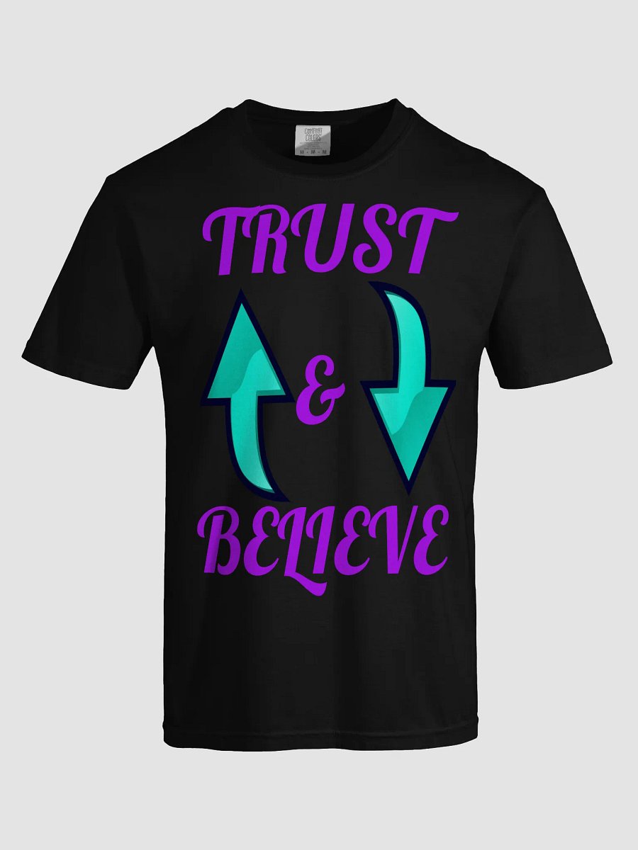 Trust Believe Christian T-Shirt - Faith Inspirational Tee product image (64)