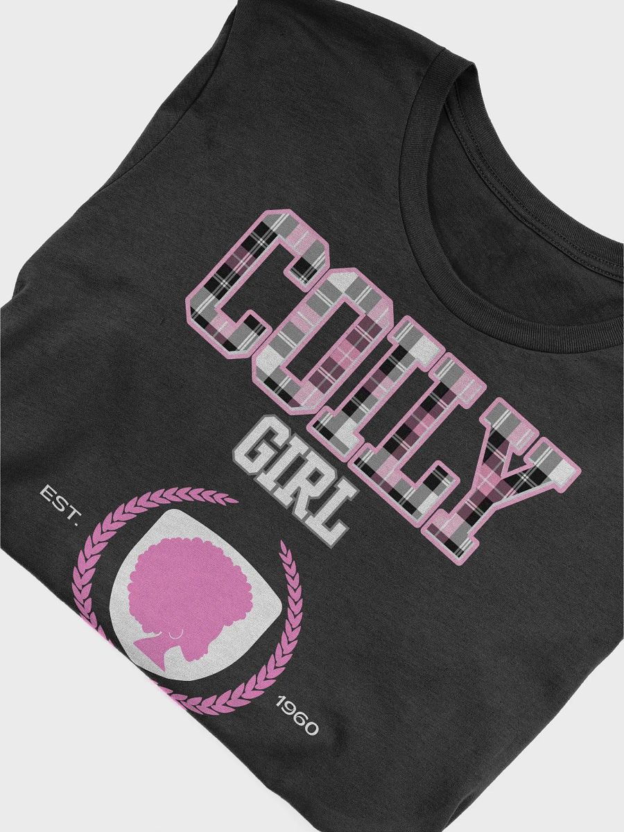 Coily Girl University Tee (Plaid) product image (10)