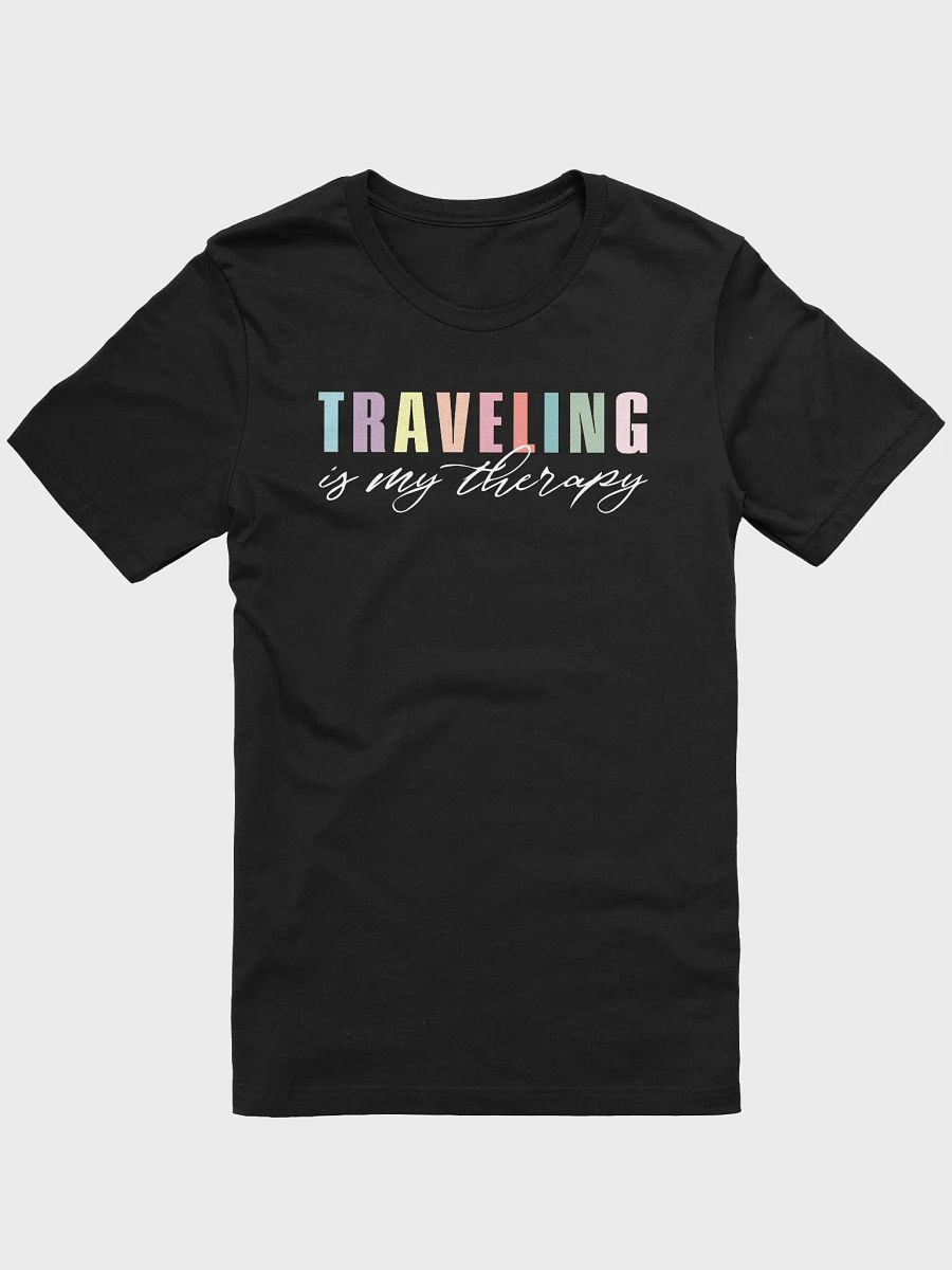 Traveling Is My Therapy Graphic T-Shirt product image (1)