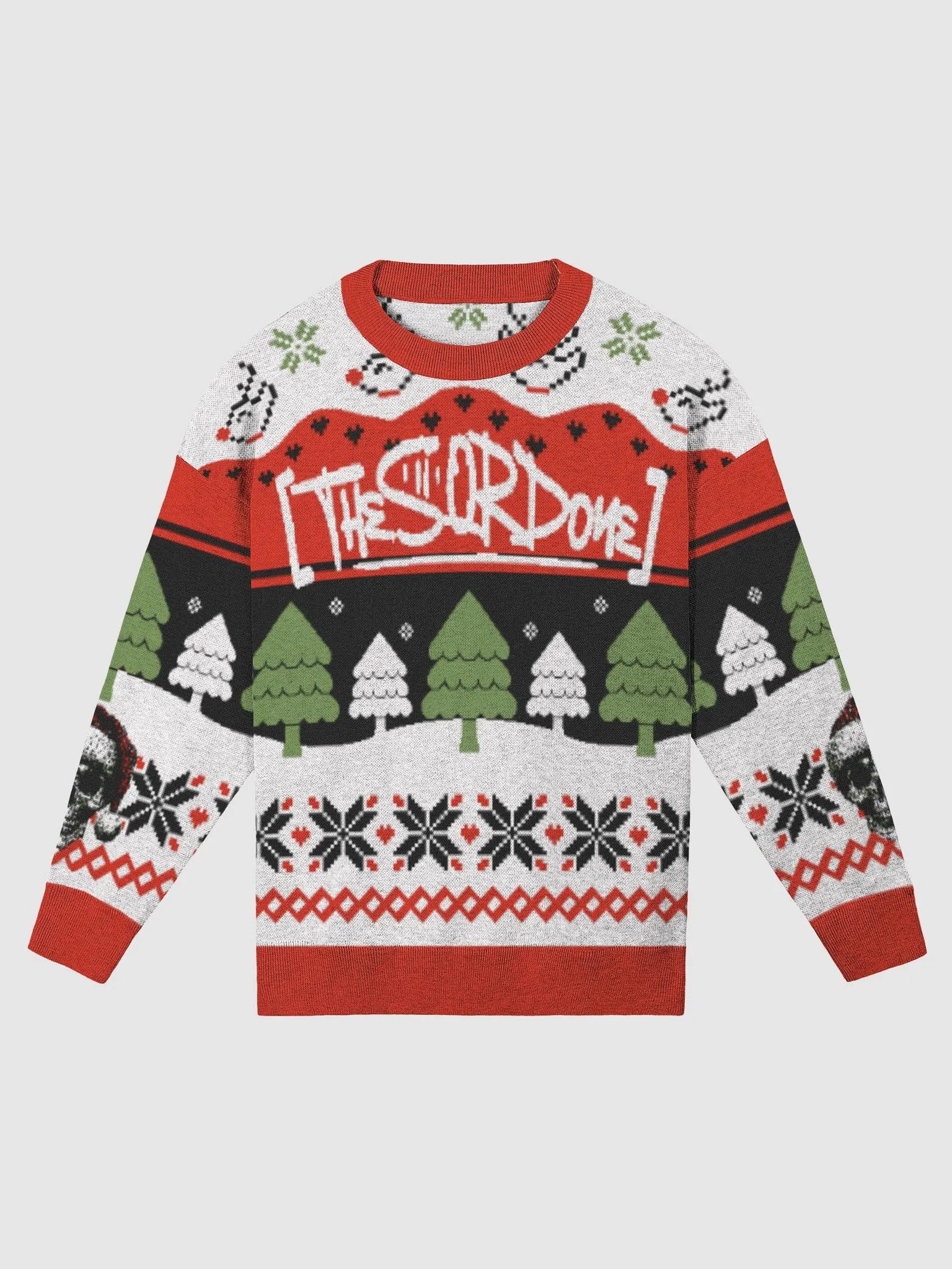 theSQRDone Holiday Graffiti Knit Sweater product image (1)