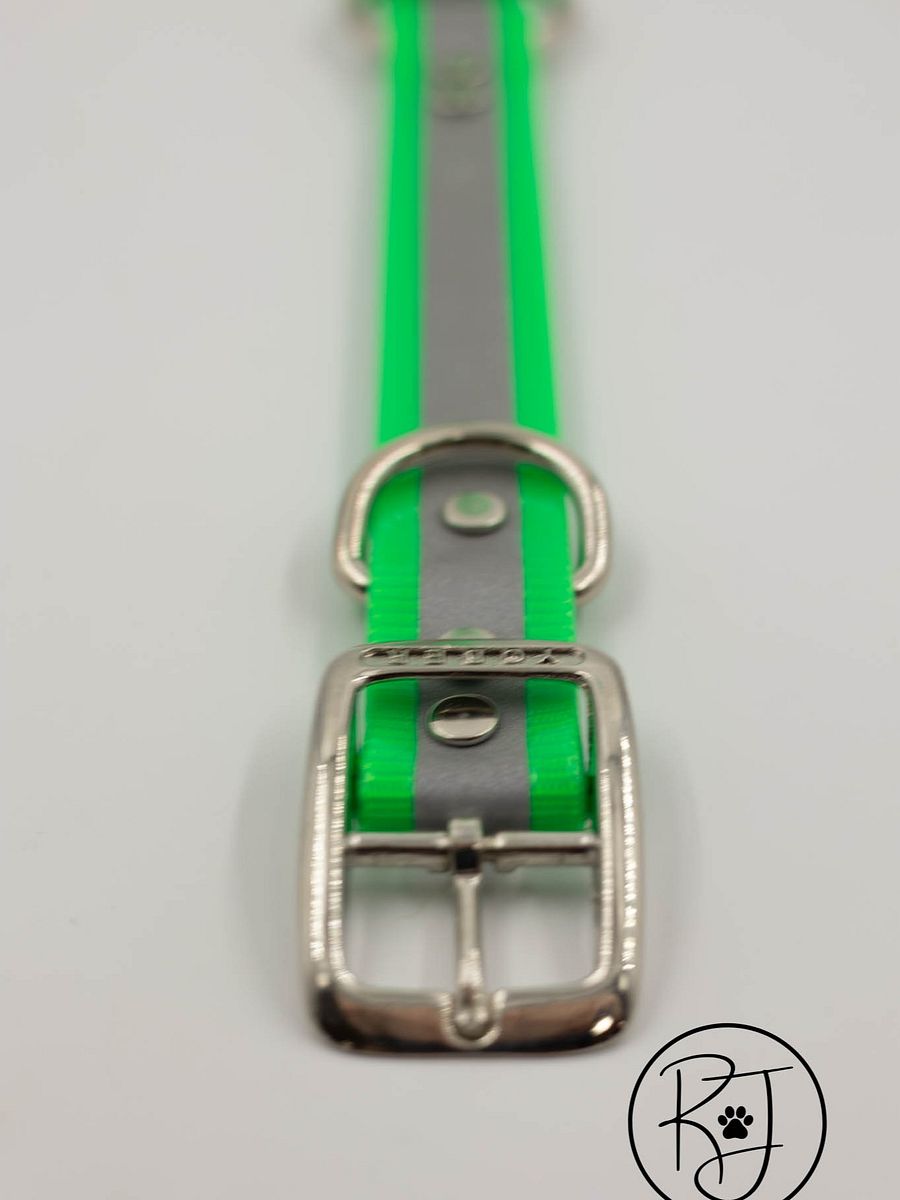 Waterproof Reflective Safety Dog Collar Bright Colors product image (12)