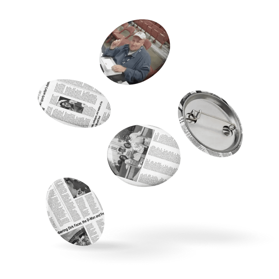Doit4Dirk Buttons Newspaper Series product image (14)