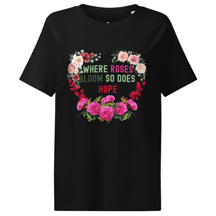 Hopeful Blooms Women's Organic T-Shirt product image (1)