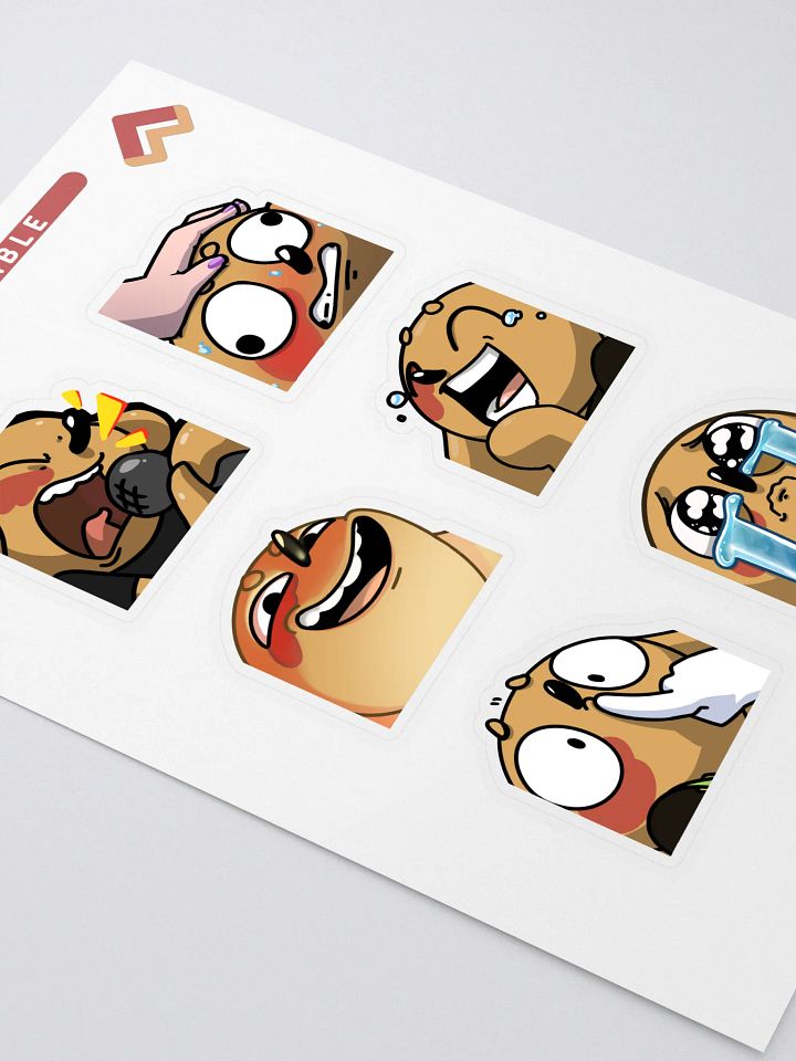 Artwomble Emote Stickers - Page 1 product image (2)