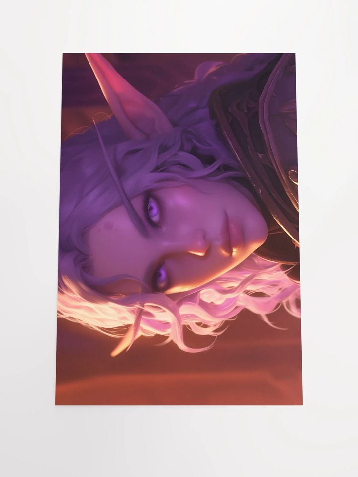 Ethereal Elf Warrior Poster product image (1)