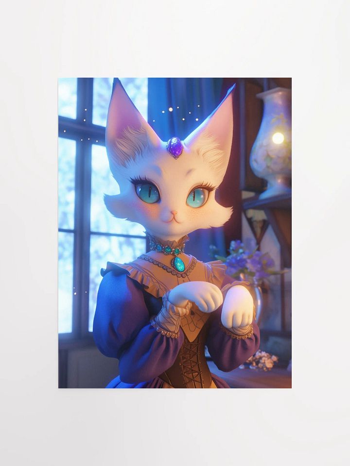 Royal Feline Elegance Poster product image (1)