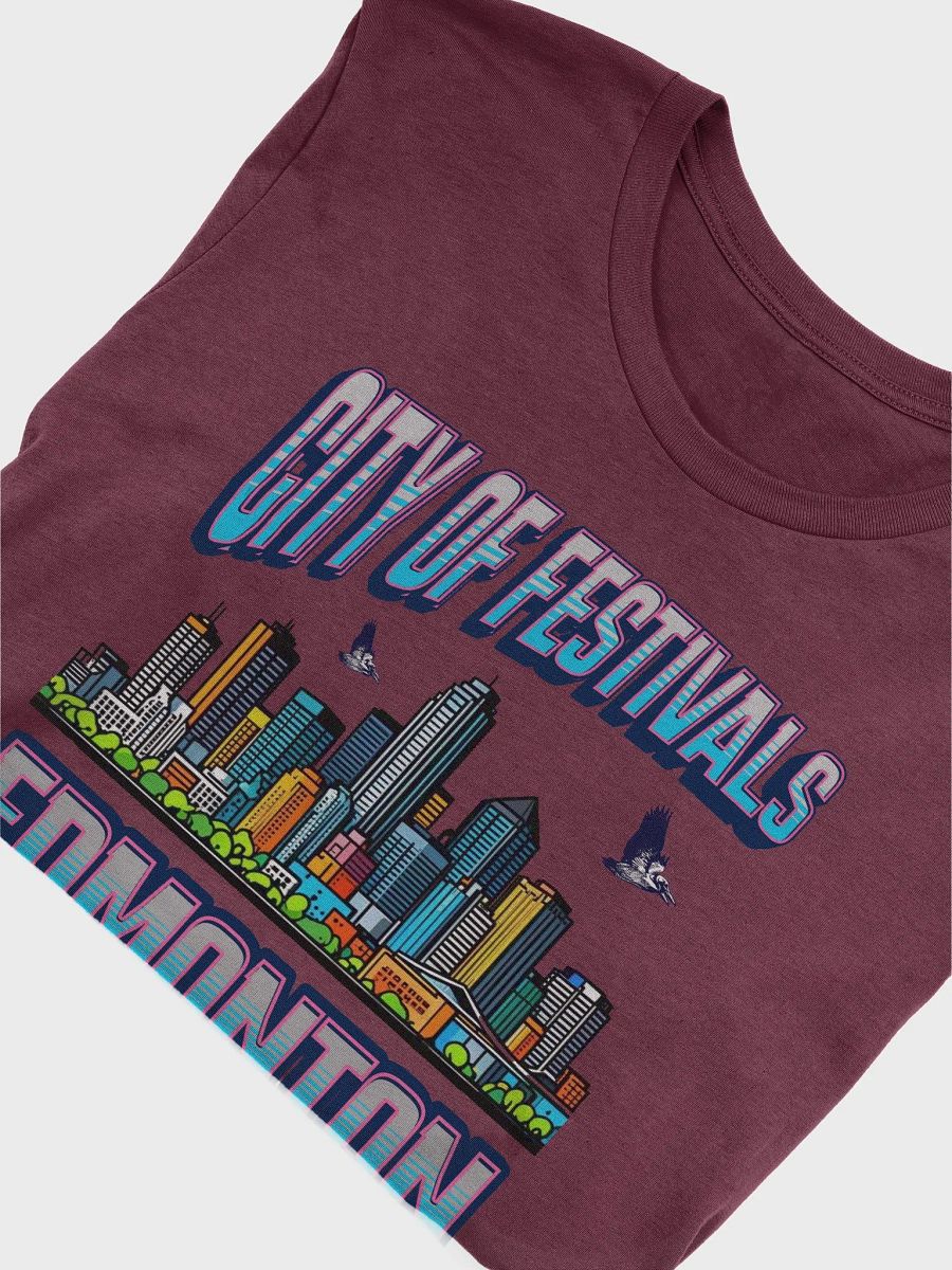 City of Festivals Edmonton Skyline T-Shirt product image (3)