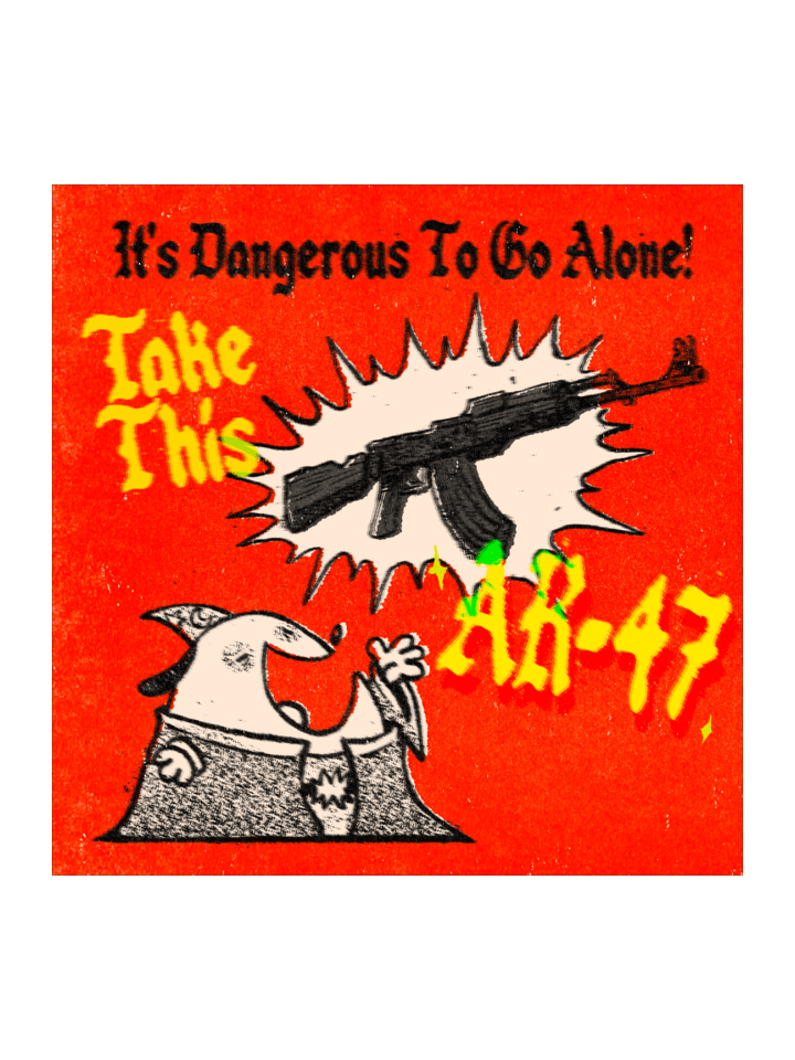 SPRAY AND PRAY, ADVENTURER Sticker product image (1)