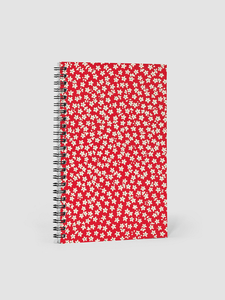 Red Blossom. Spiral Notebook product image (1)