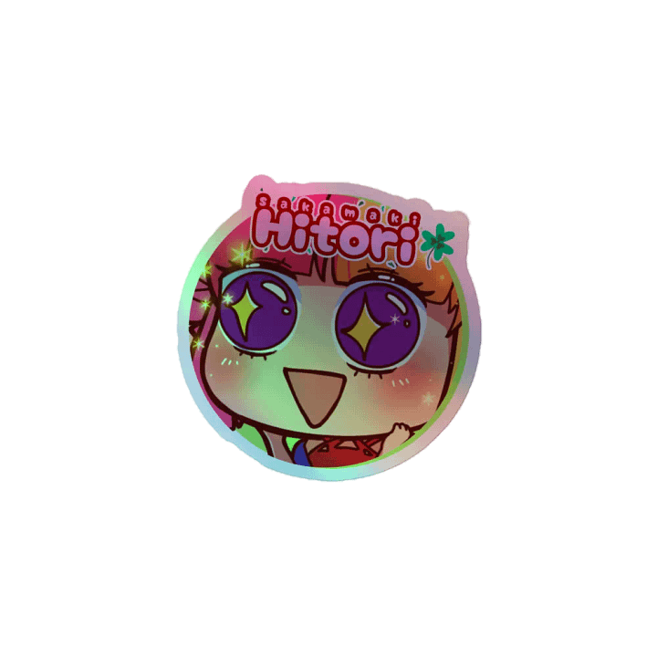 Hitori Logo Holographic Sticker product image (1)