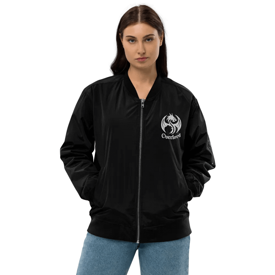 Overlord Bomber Jacket (White) product image (11)