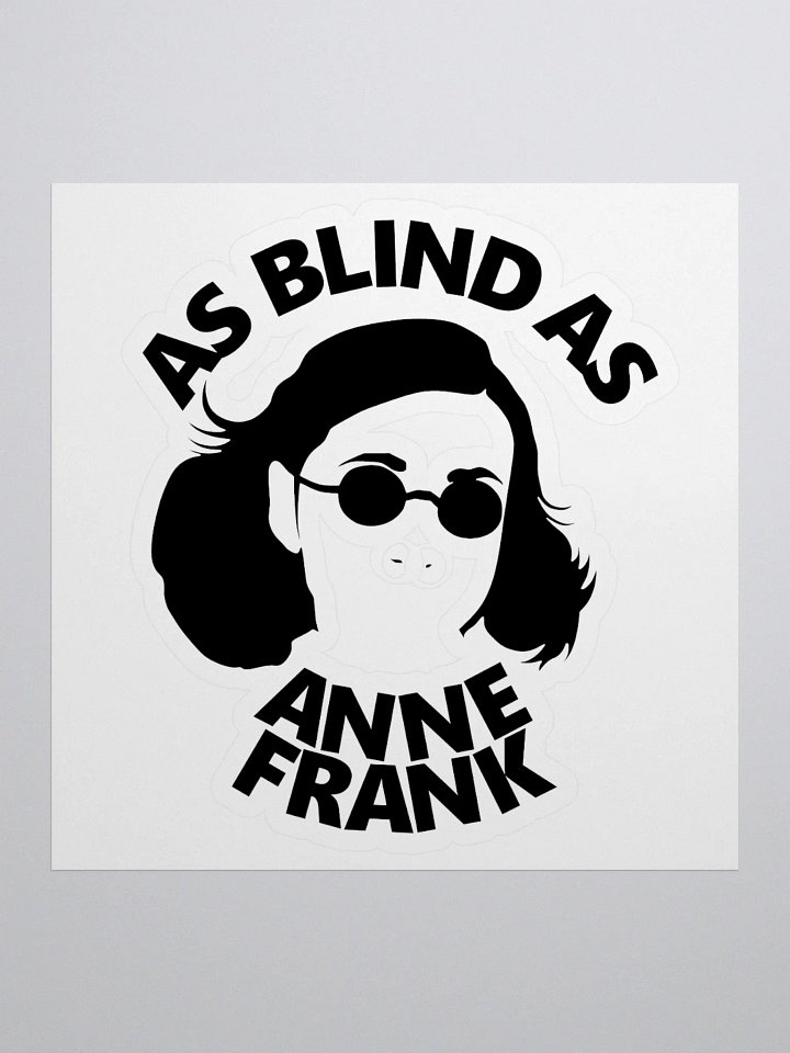 As Blind As Anne Frank product image (1)