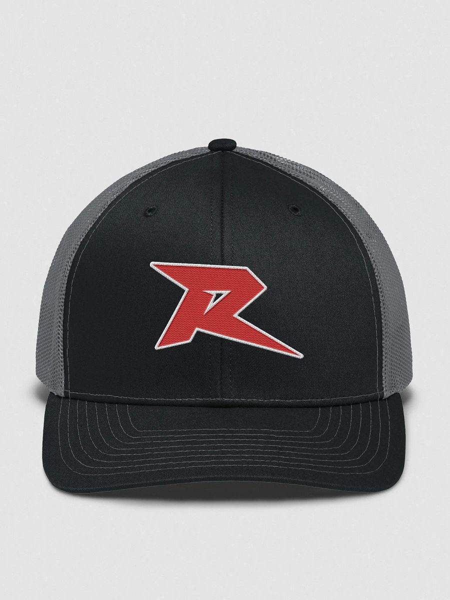 RED BEARD LOGO TRUCKER HAT (Black/Grey) product image (1)