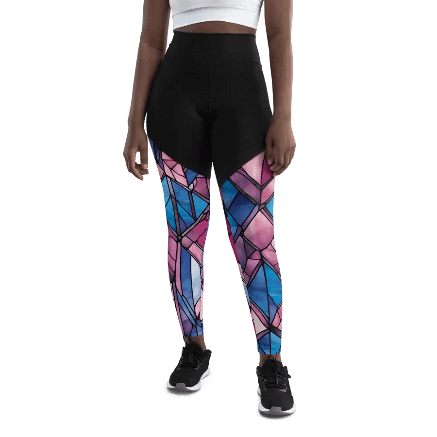 Geometric Mosaic Leggings product image (12)