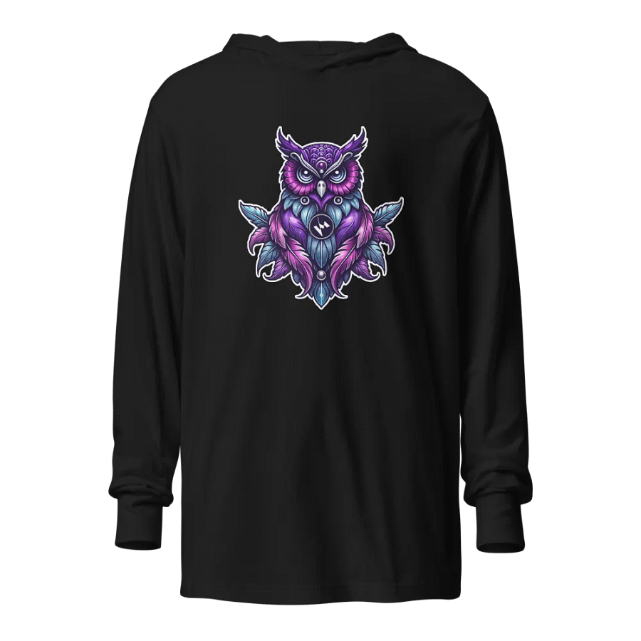 TVM Mystical Owl Vibes Hooded Tee product image (1)