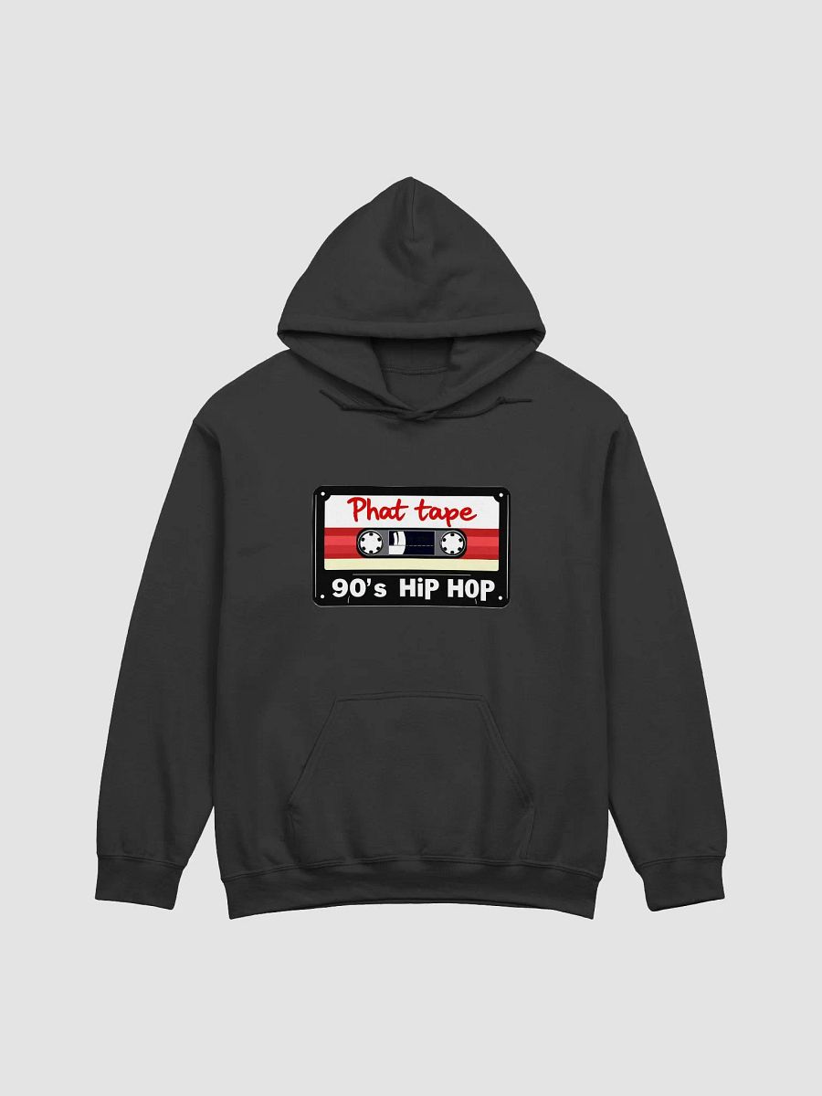 Phat Tape 90's hip hop black tape hoodie product image (2)