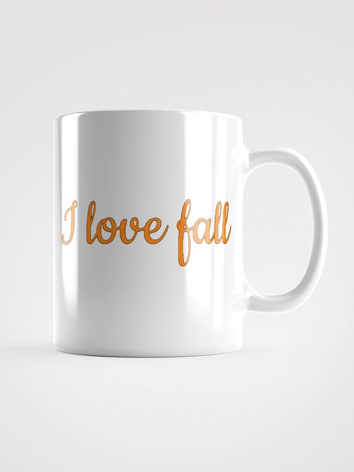 Autumn Love White Glossy Mug product image (2)
