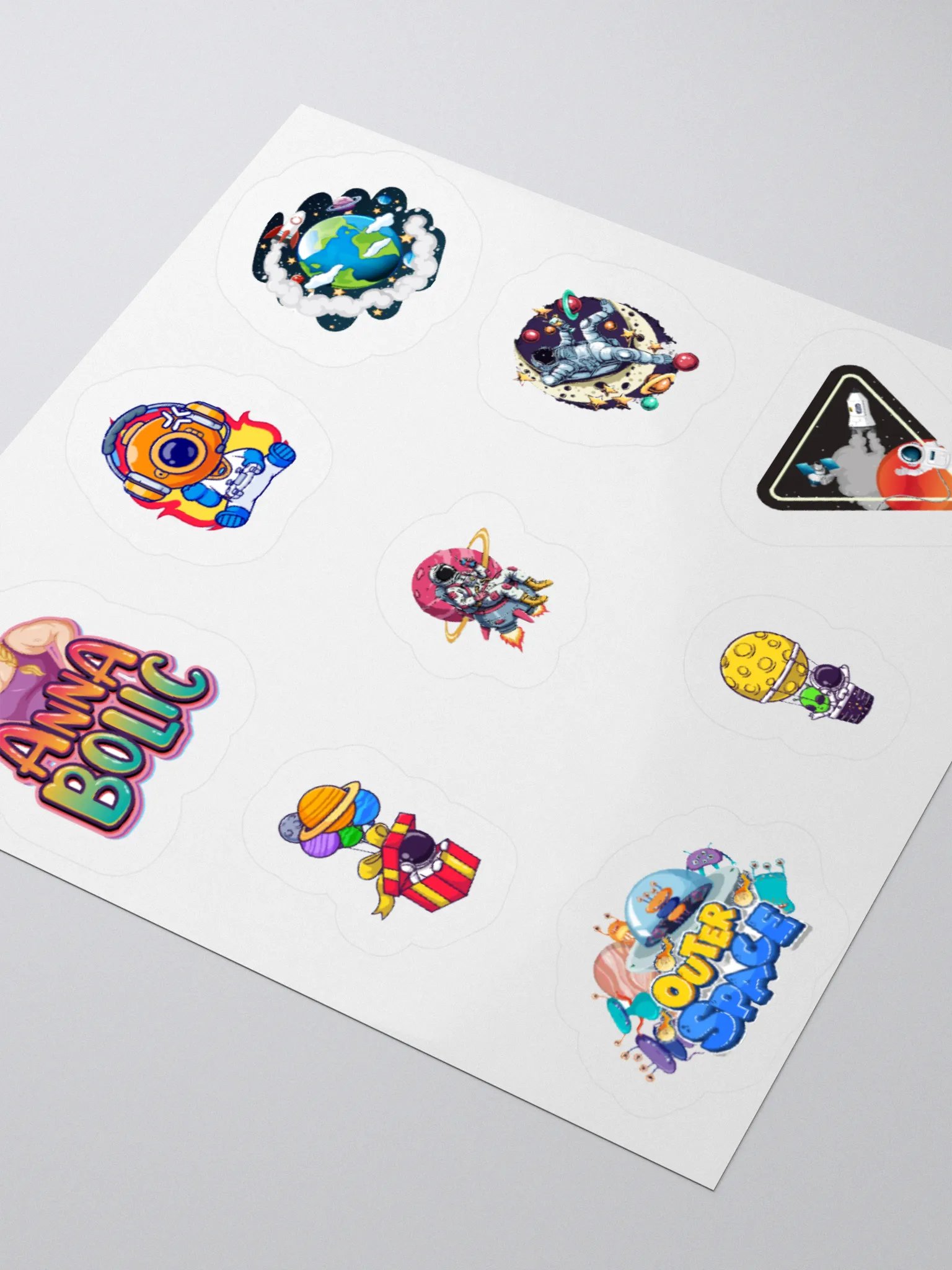 Space Adventure Kiss Cut Sticker Collection product image (3)