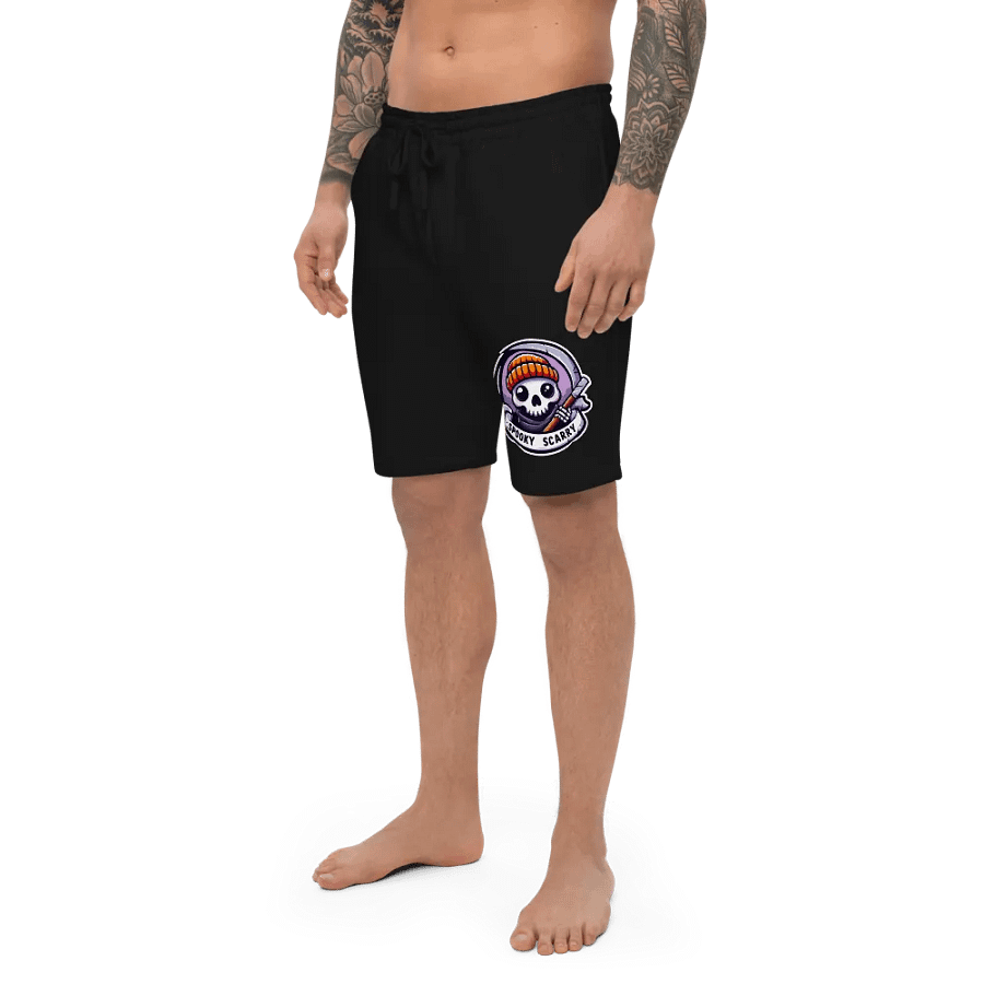 Spooky_scarry logo shorts product image (2)