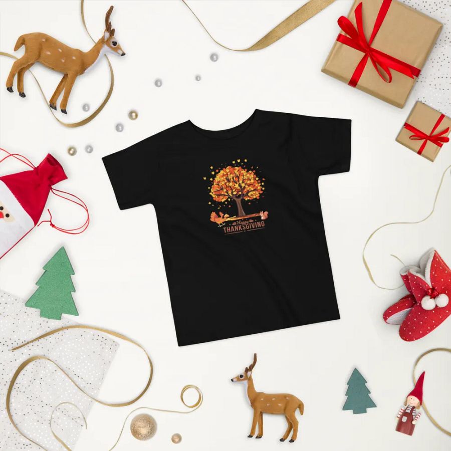 Festive Thanksgiving Toddler Tee product image (9)