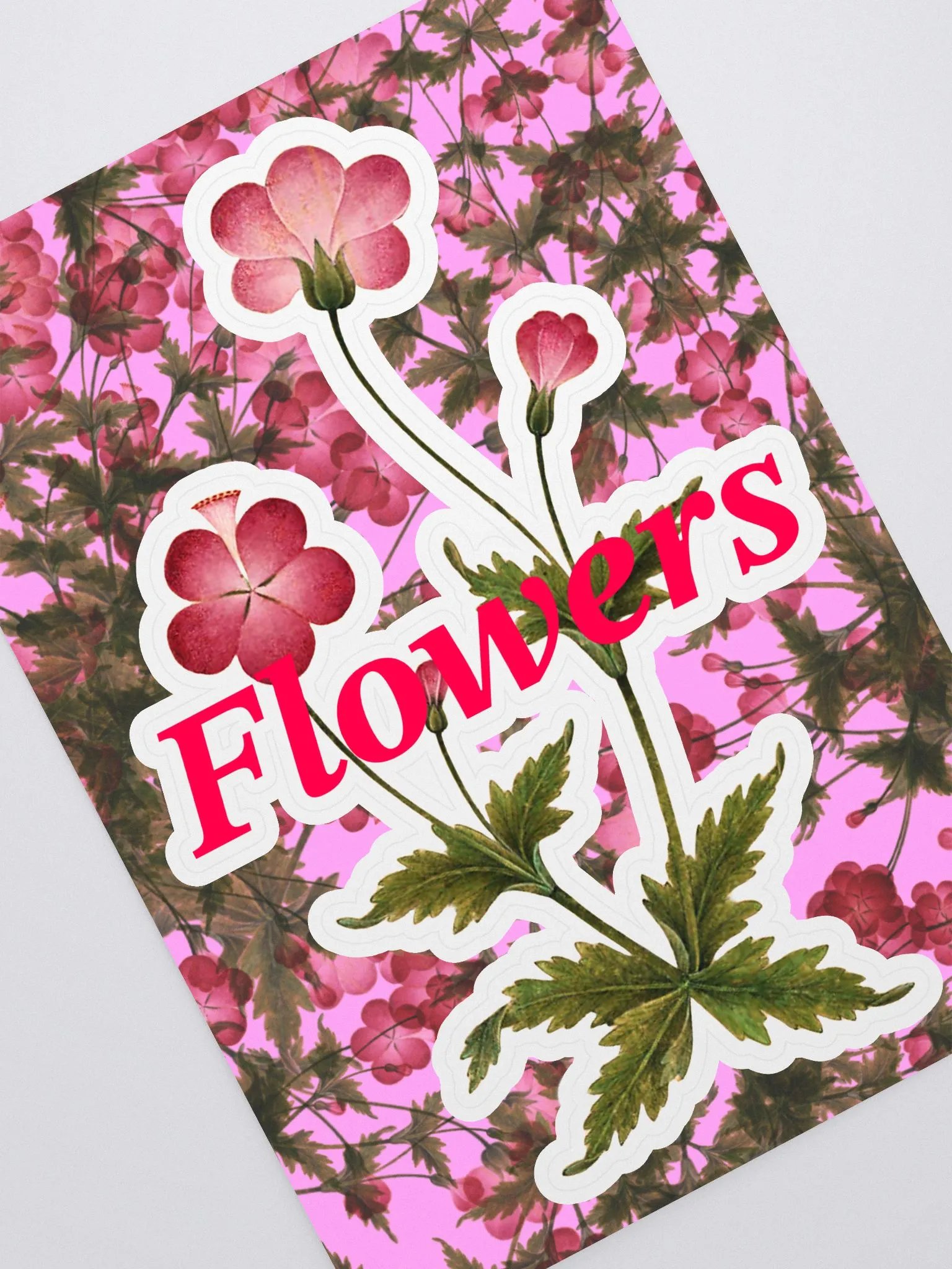 Flower sticker product image (2)