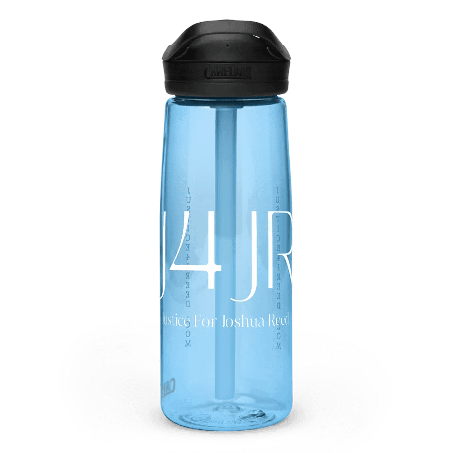 Pixelated Monogram Sports Water Bottle product image (1)