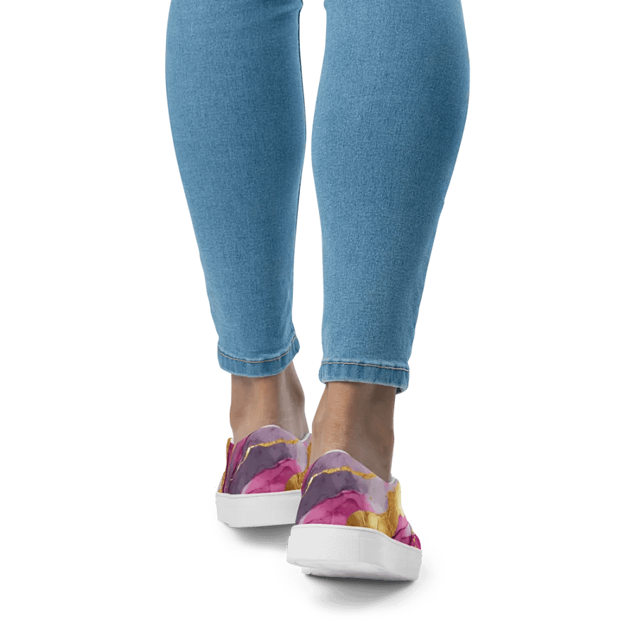 Marbled Elegance Slip-Ons product image (7)