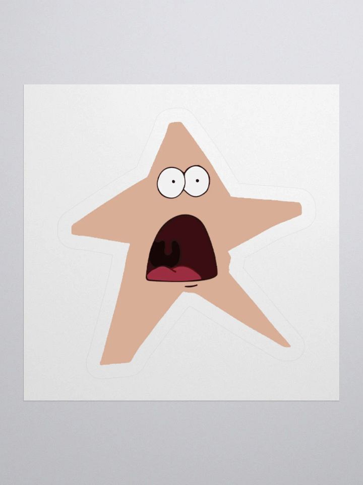 Pat Star Sticker product image (1)