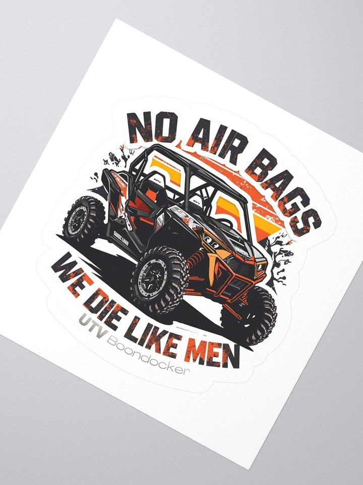 No Air Bags sticker set product image (2)