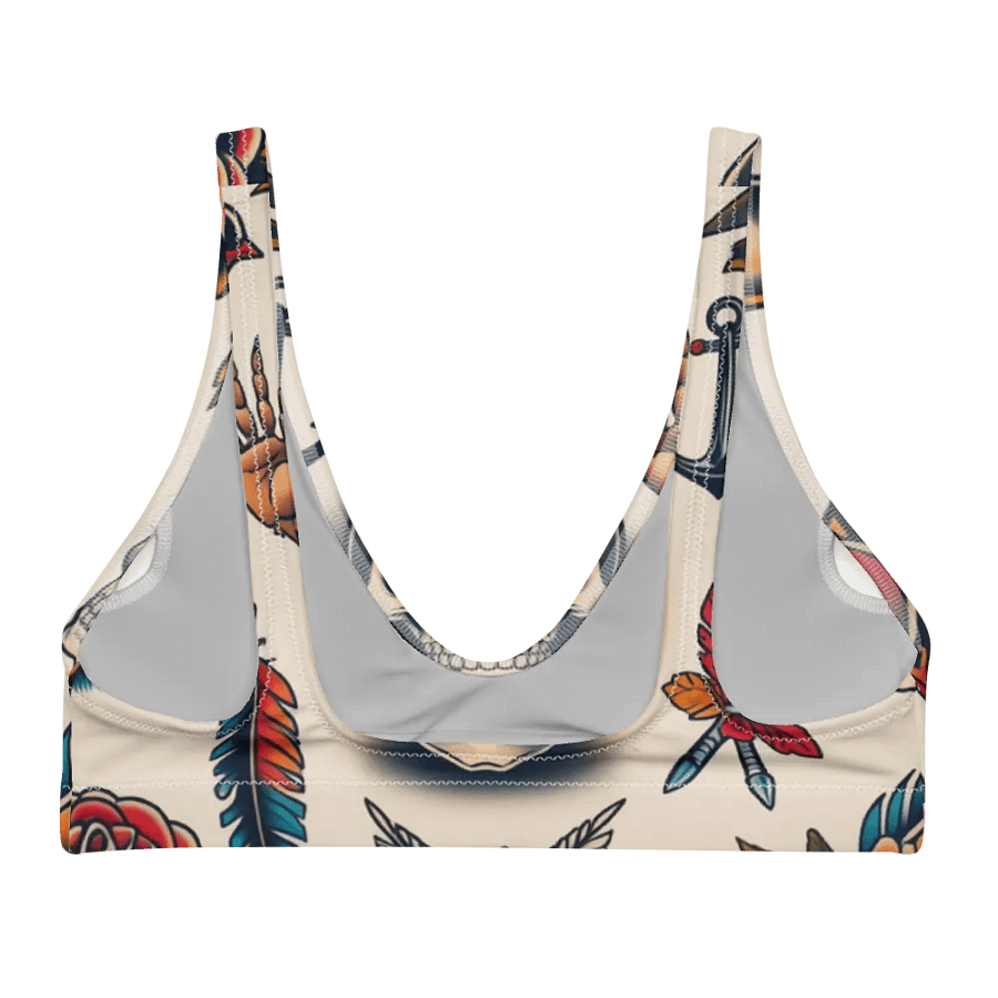 Customizable Recycled Padded Bikini Top product image (4)