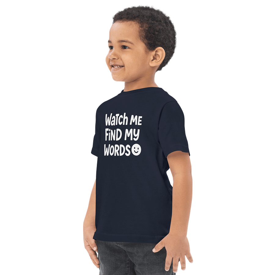 Smiling Words Toddler Jersey product image (3)