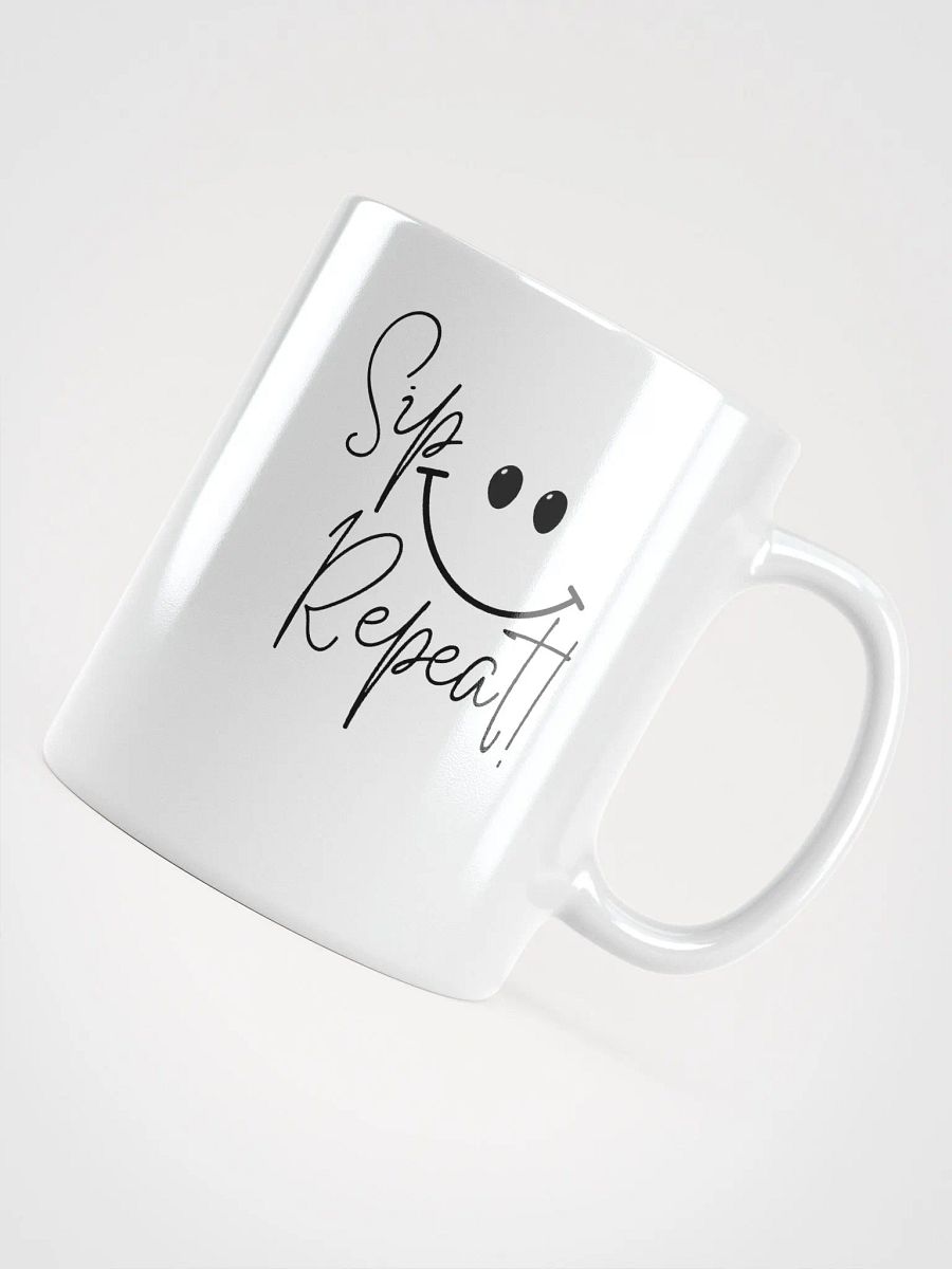 "Sip. Smile. Repeat." Mug product image (12)