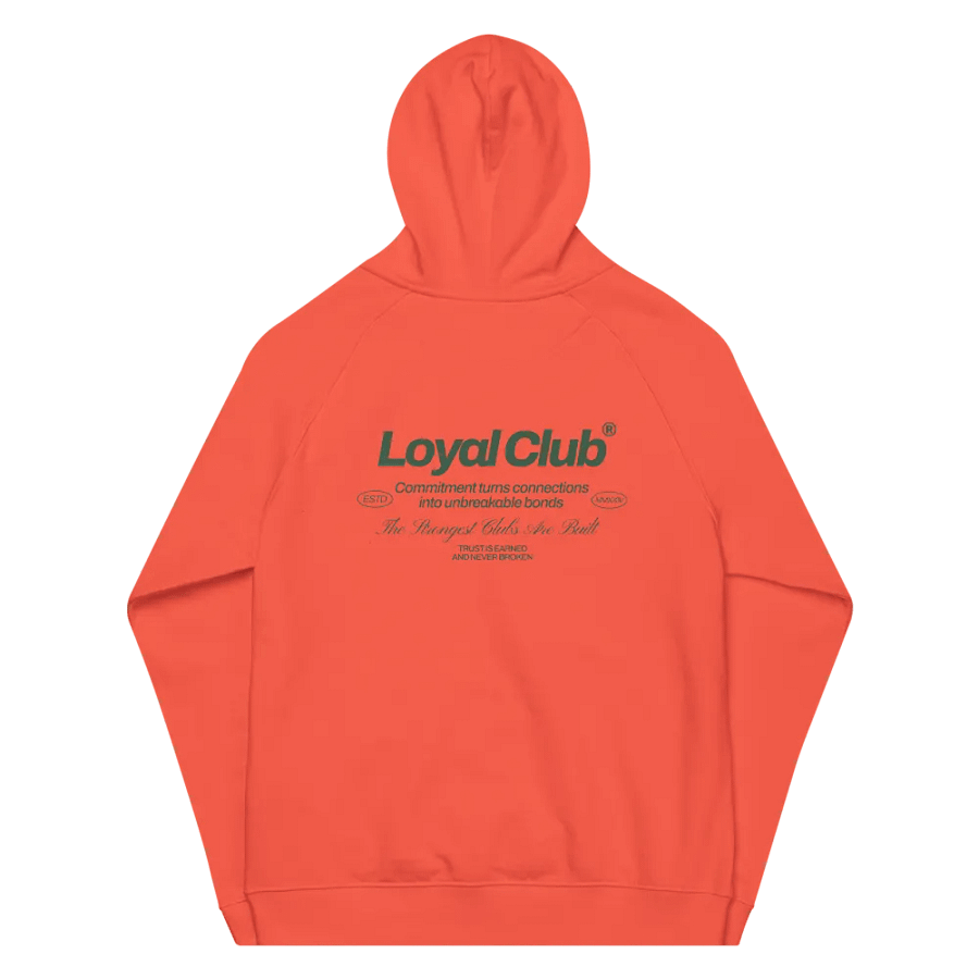 Loyal Club Unisex Eco Raglan Hoodie product image (7)