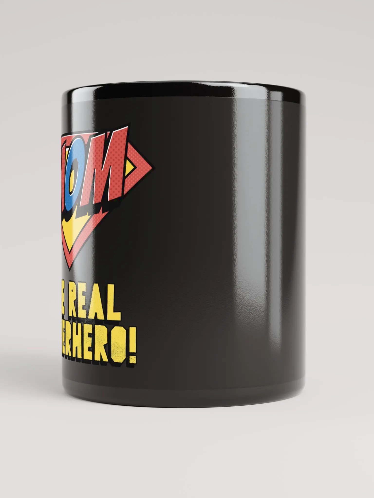 MOM: The Real Superhero! – Coffee Mug product image (3)